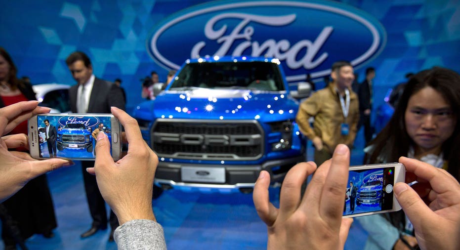 Ford truck China auto show FBN AP