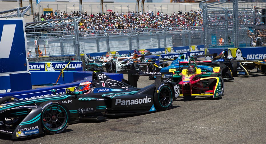 Formula E cars, racing FBN AP