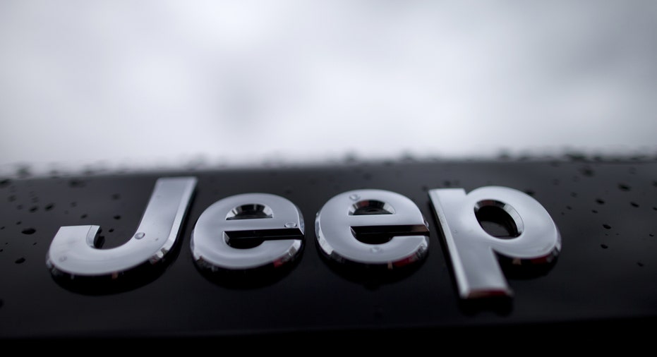 Jeep logo on car FBN