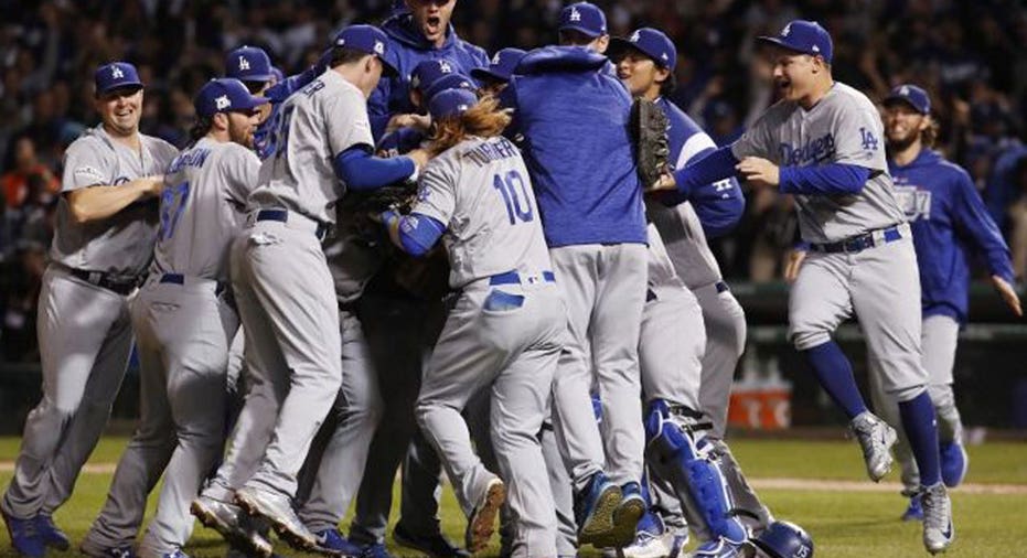 Dodgers Win NLCS Jim Young-USA TODAY Sports