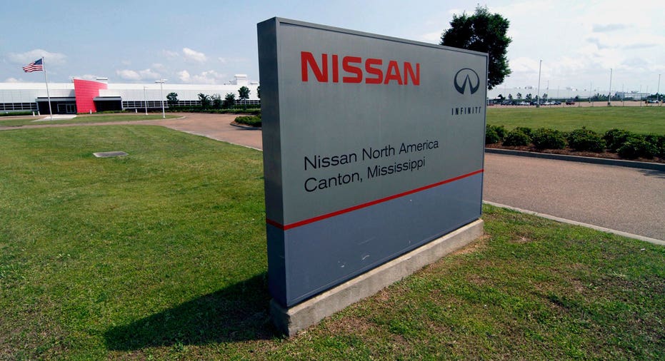 Nissan Mississippi plant sign FBN AP
