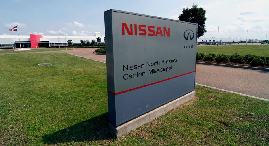 Nissan Mississippi plant sign FBN AP