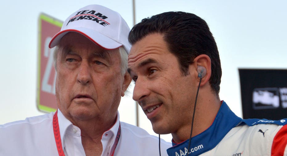 Roger Penske Helio Castroneves FBN AP