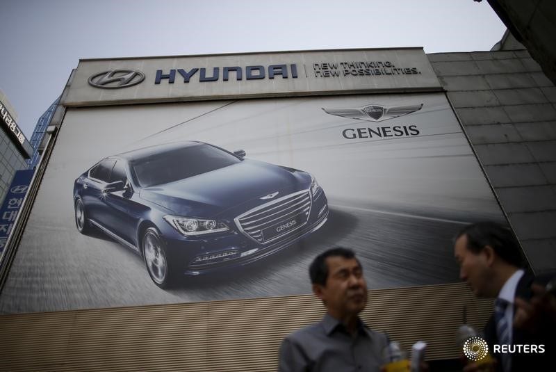 Hyundai Motor says aims to sell 5.08 million vehicles globally in 2017 ...