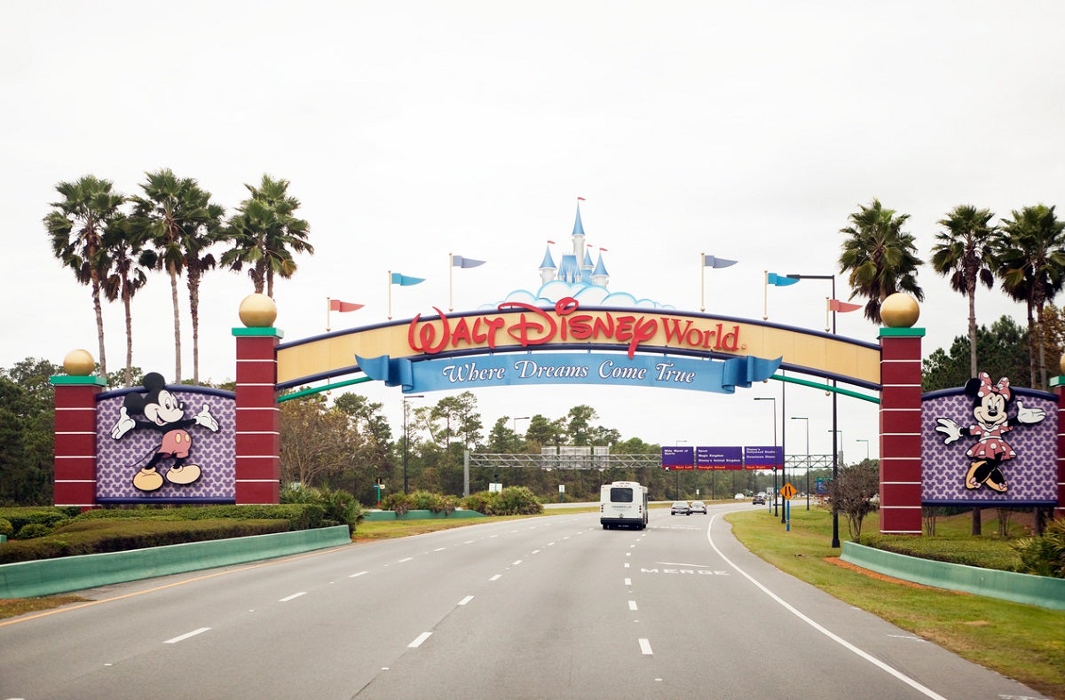 Disney bans large strollers store