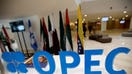 OPEC logo is pictured ahead of an informal meeting between members of the Organization of the Petroleum Exporting Countries (OPEC) in Algiers, Algeria September 28, 2016. REUTERS/Ramzi Boudina/File Photo