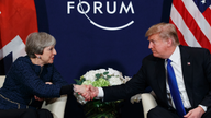 With Trump meeting, May looks to keep UK on global map