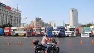 Romania: truckers protest against insurance hikes