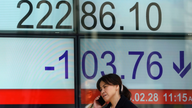 Global shares fall weighed down by Fed rate hike talk