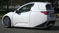SOLO all-electric one-seater car designed for commuters