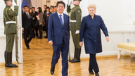 Abe: Japan enters cooperation pact with Baltic countries