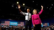 Obama and Clinton Hit the Campaign Trail