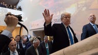 President Trump talks up dollar in Davos