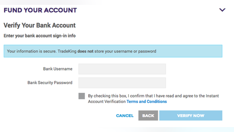 Tradeking forex account login