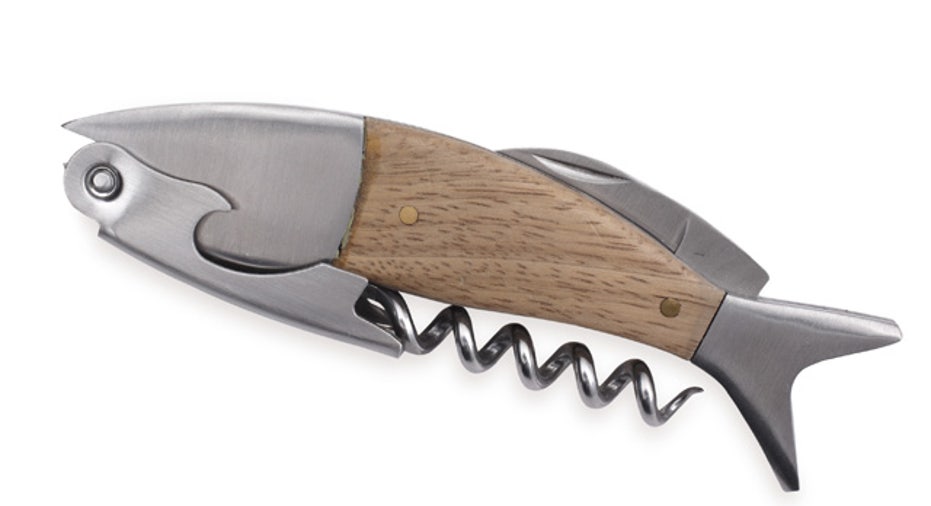 Kikkergard Lightwood Fish Corkscrew