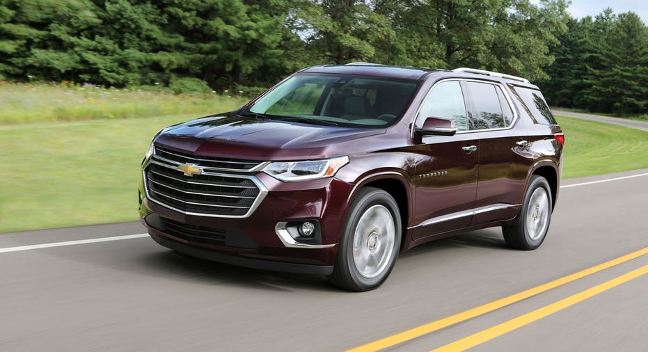 2018 Chevrolet Traverse on the road FBN