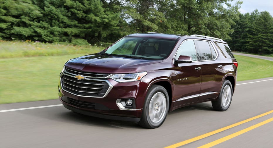 2018 Chevrolet Traverse on the road FBN