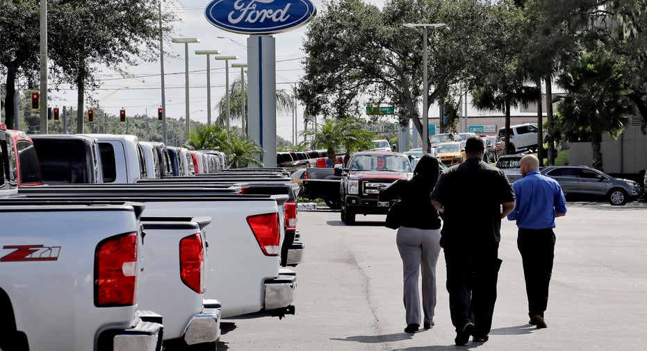 Ford dealer and F-150 trucks FBN