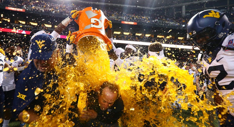 Gatorade dump West Virginia football FBN