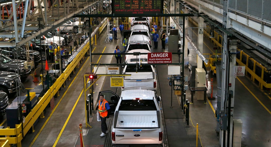 Ford F-150 trucks assembly line FBN