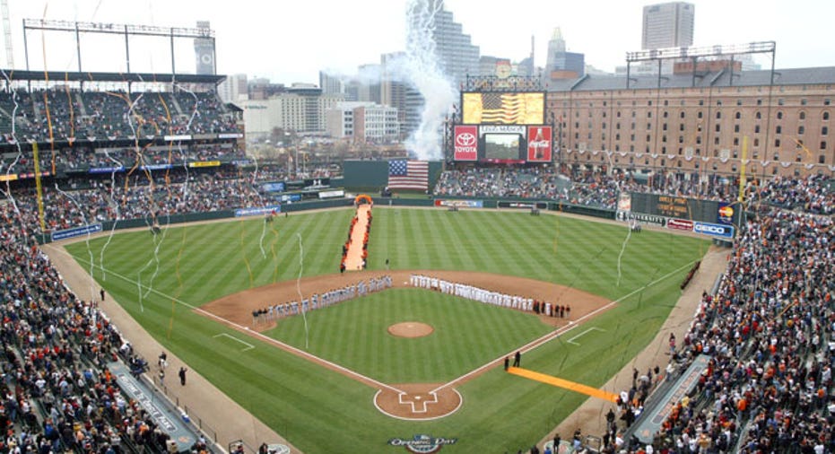 Camden Yards, Baltimore, Maryland, Orioles, MLB, baseball, stadium