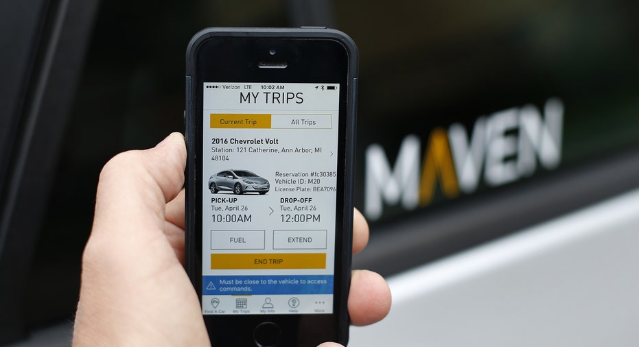 General Motors Maven app FBN