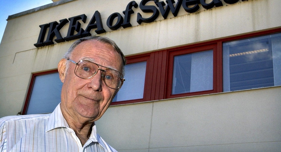 Ingvar Kamprad IKEA Founder 2002 AP FBN