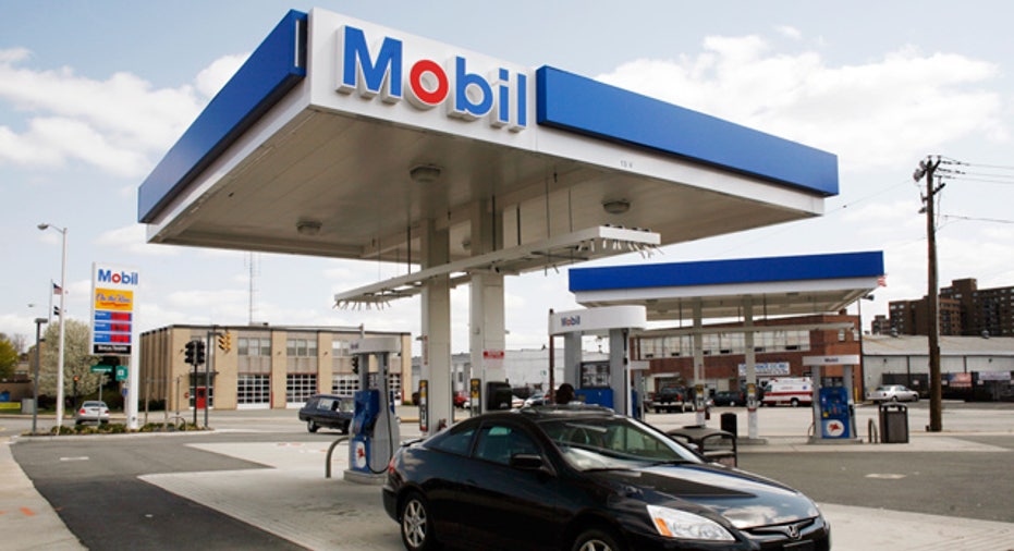 Exxon Mobil Oil Gas Station