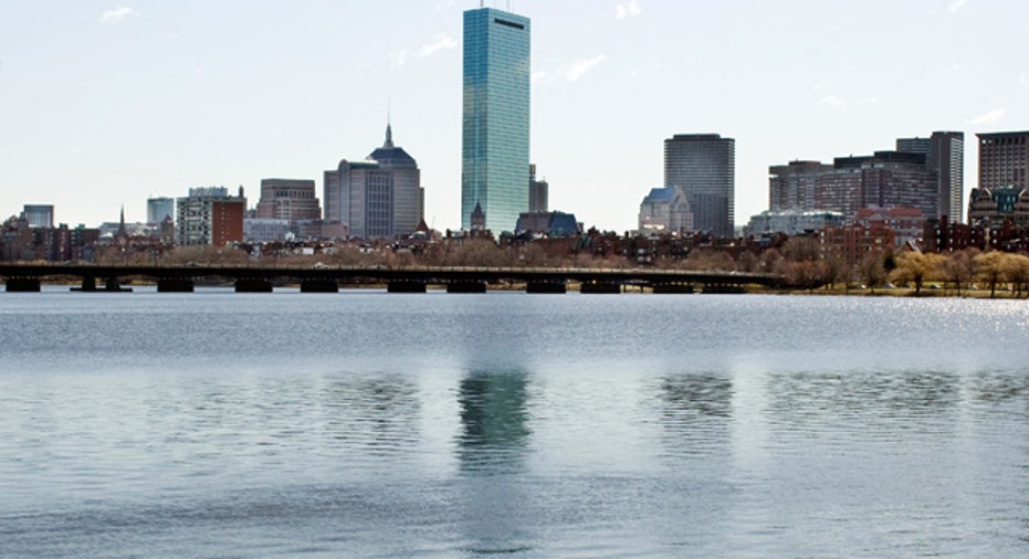 Boston Skyline in Massachusetts