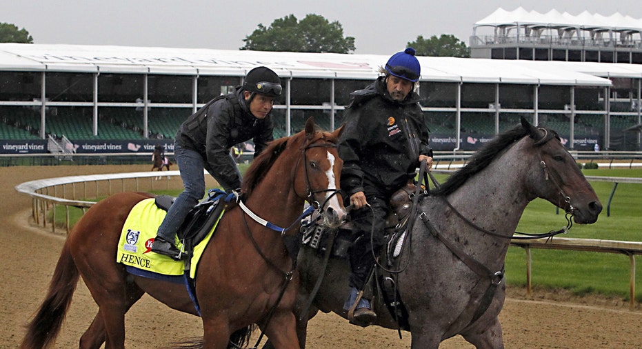 Kentucky Derby Rain