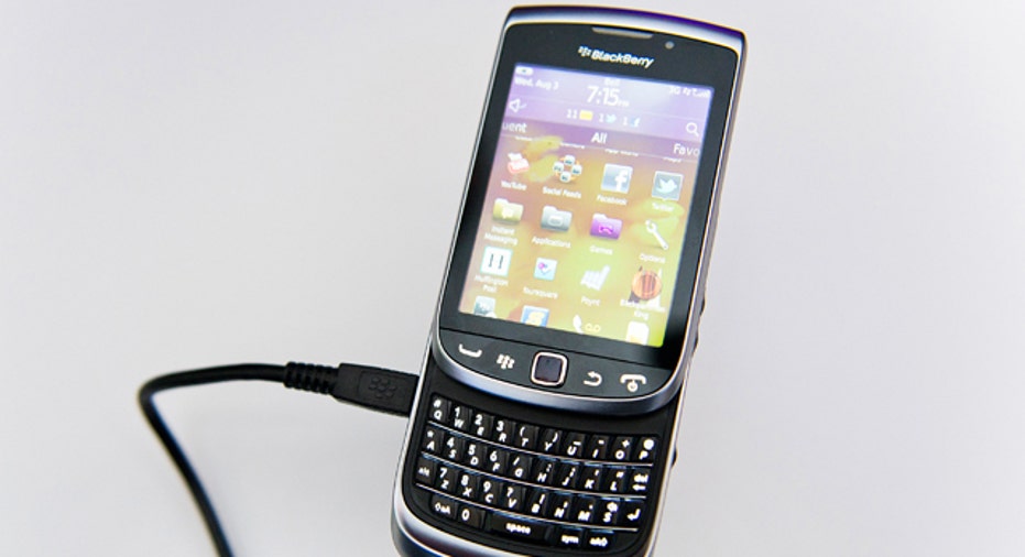 blackberry charging