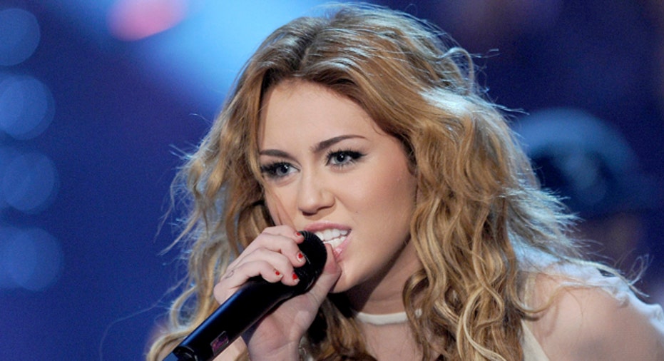 Singer Miley Cyrus