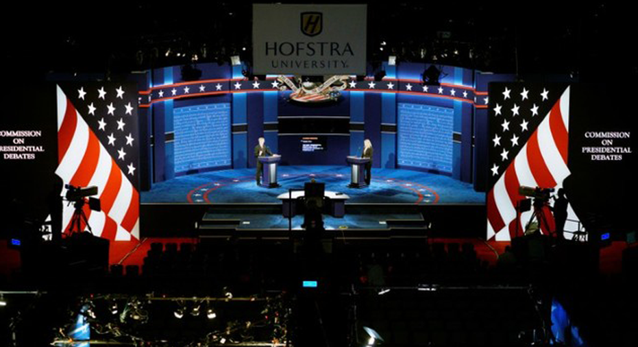 Hofstra Debate Stage Reuters