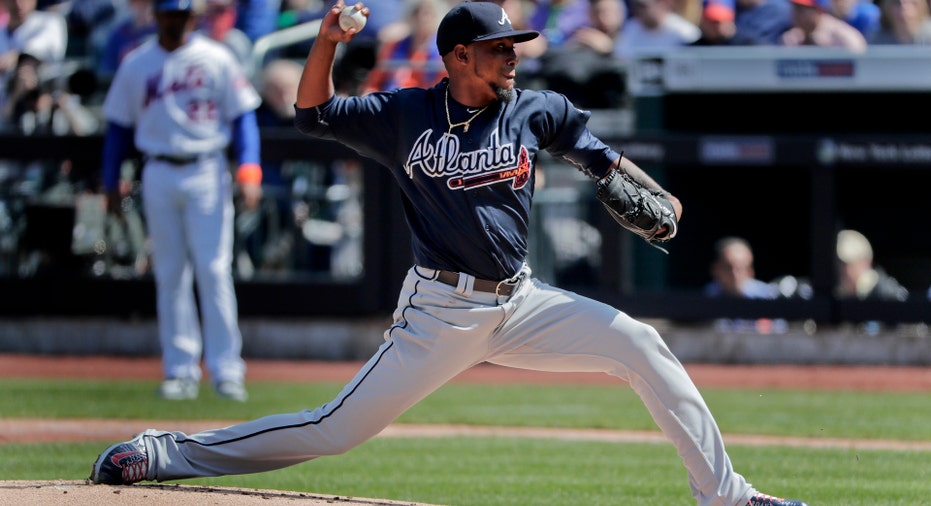 Atlanta Braves Julio Teheran AP FBN