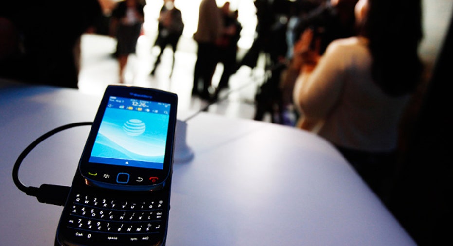BlackBerry Torch 9800 at Launch Event