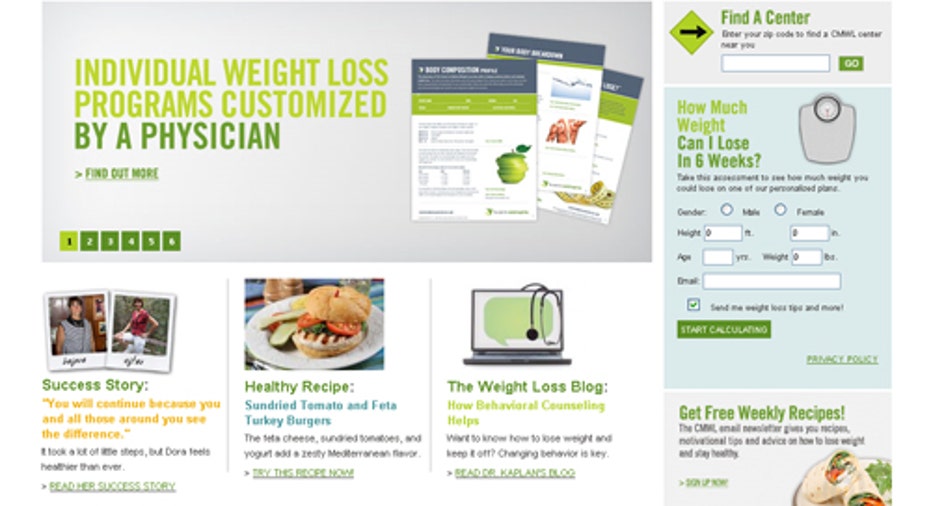 Center Medical Weight Loss Homepage, PF Slideshow