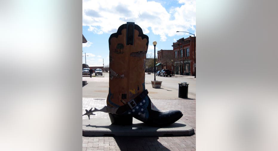 Cowboy Boot in Cheyenne, Wyoming, Reuters