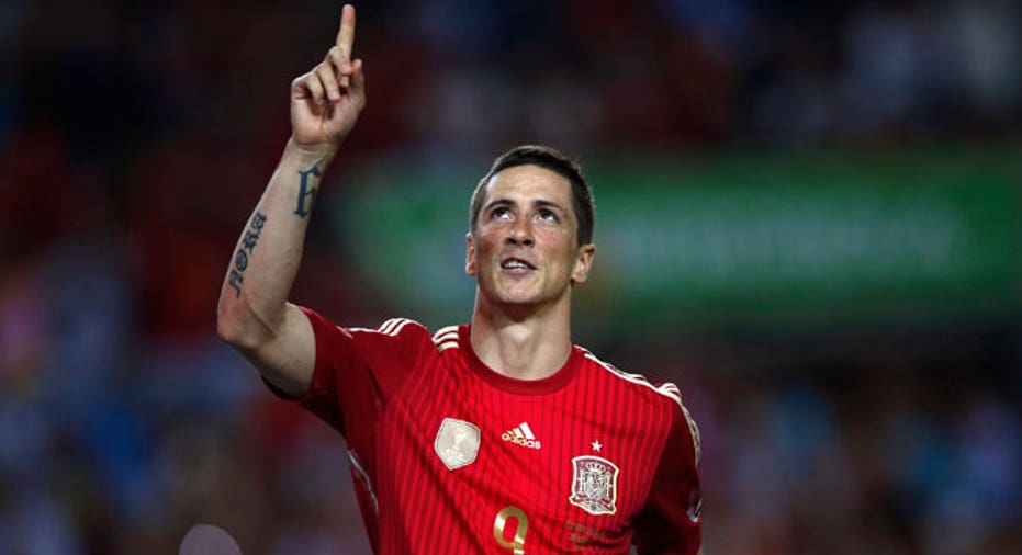 Fernando Torres Spain world cup soccer