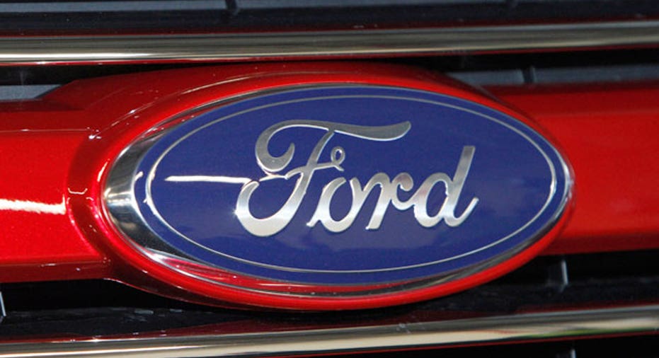 Ford Logo on Ford Explorer