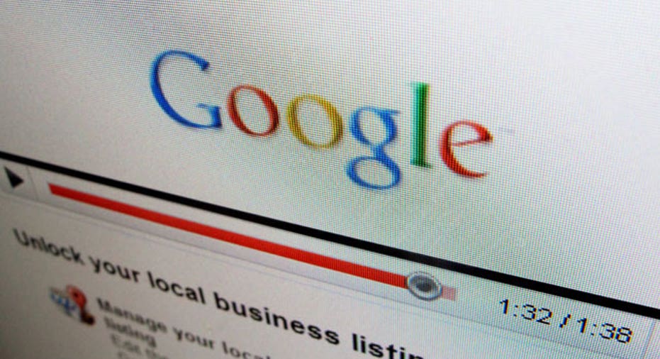Google Local Search Screen
