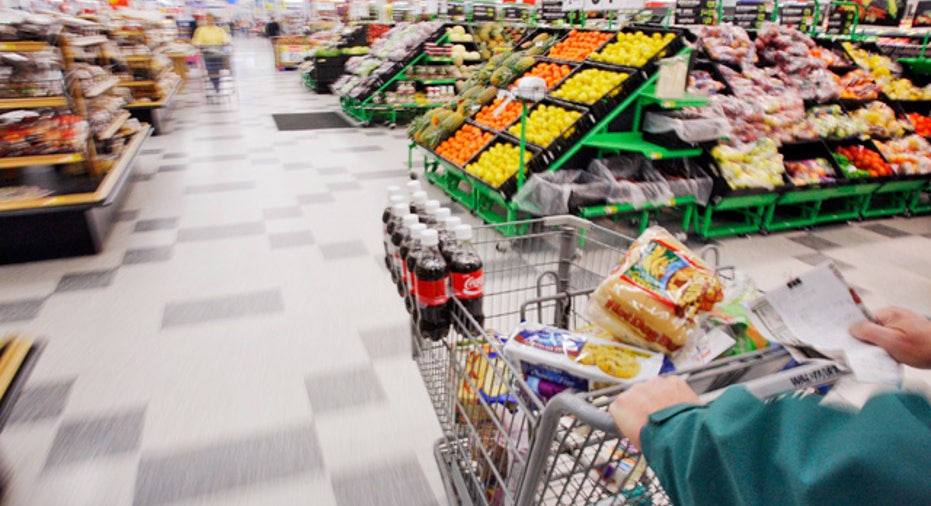 Shopping Cart at Supermarket