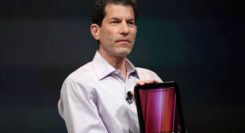 HP Palm Jon Rubinstein Holding TouchPad