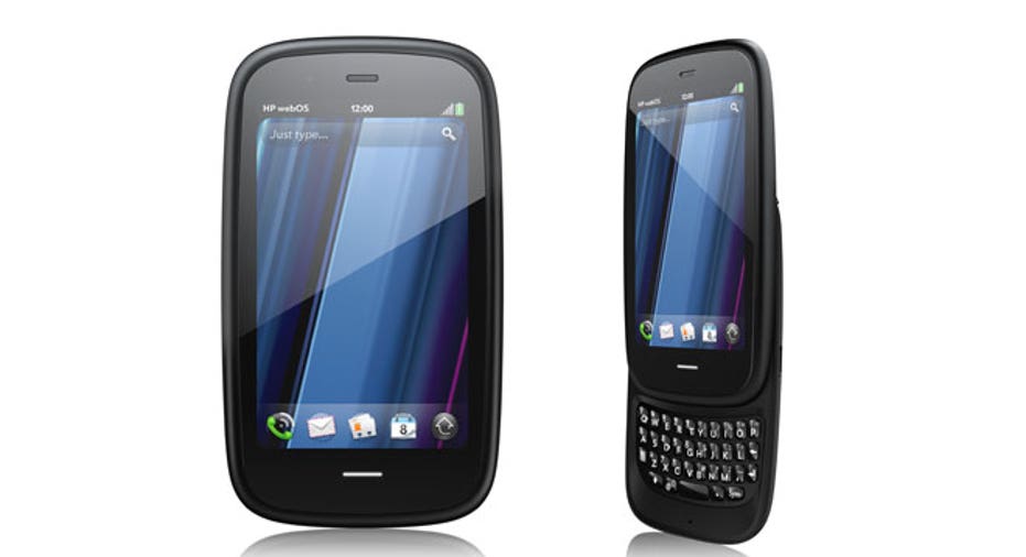 HP Palm Pre 3 Front and Side