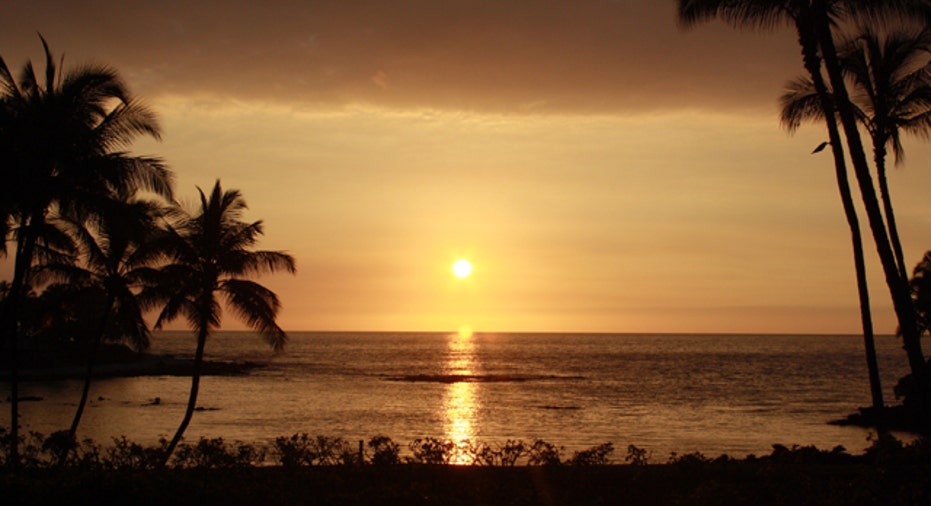 Hawaii Sunset, Kona, slideshow