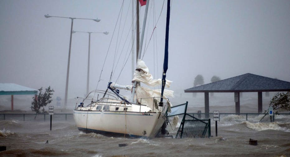 Hurricane Isaac Boats