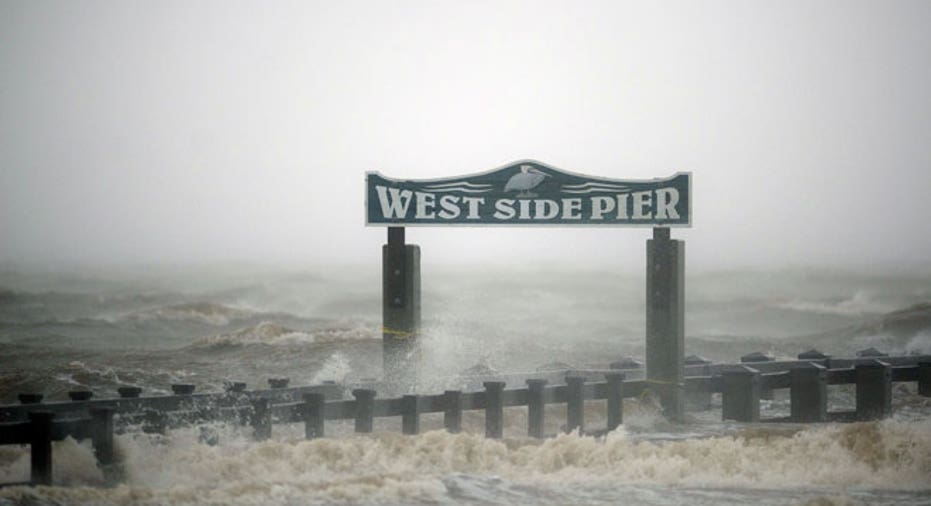 Hurricane Isaac West Side Pier