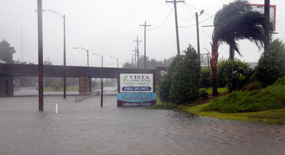Hurricane Isaac Street Flooding