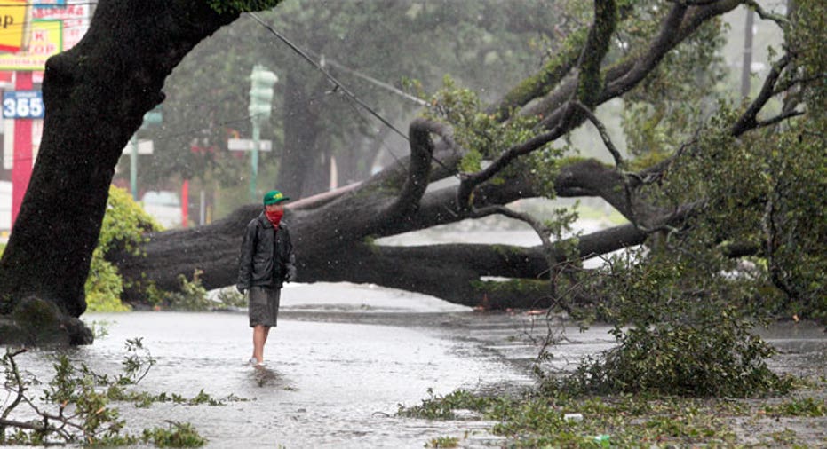 Hurricane Isaac Tree Damage