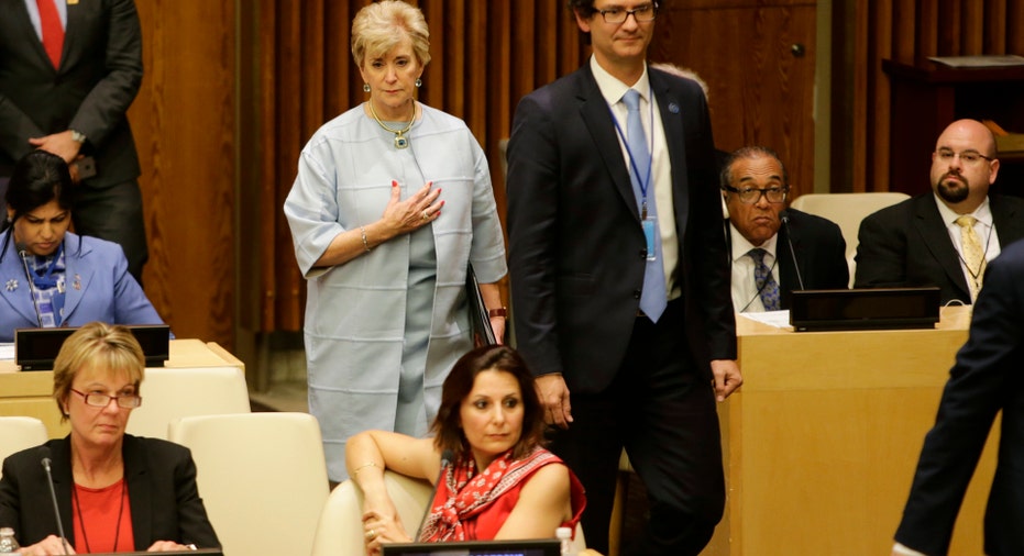 Linda McMahon at UN AP FBN