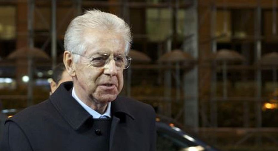 Mario Monti Italian Prime Minister